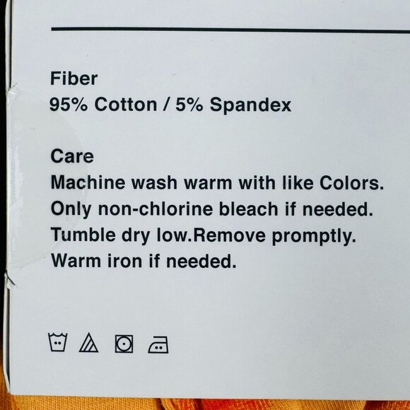 Original Use Boxer Briefs Orange & Black Tropical Print Mens Sz S 2ct ea (2-Pk) - Picture 3 of 5